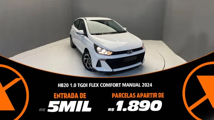 Hyundai HB20 Comfort 1.0 TB Flex 12V MEC 2024