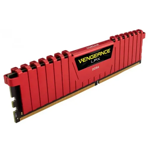 Memória Ram Corsair Vengeance 2 De 8gb Ddr4 Vermelha (usada)
