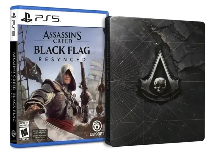 Assassins Creed Black Flag Resynced Steelbook Ps5