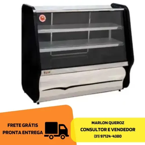 Balcão Refrigerado 1,25M 2 Placas Ormifrio Novo