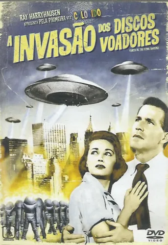 A INVASÃO DOS DISCOS VOADORES DVD DUPLO 