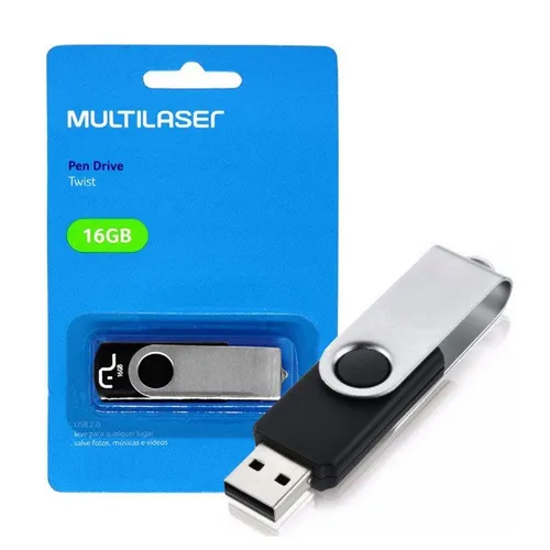 Pen drive 16GB Multilaser Original
