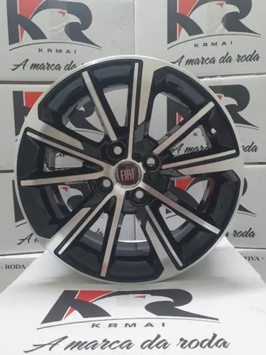 Jogo de roda aro 14  Fiat palio cronos idea uno mobi