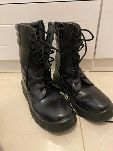 Coturno Militar de Couro