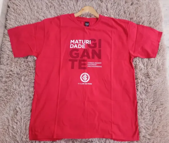 Camiseta Nova 100% algodão, Inter, tam xg