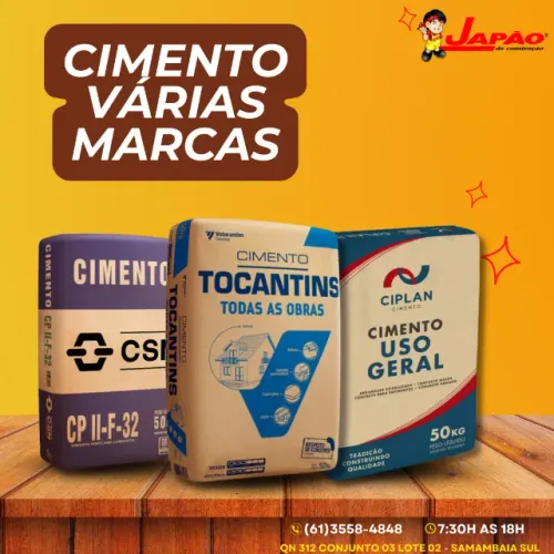 Cimento Várias Marcas Aproveite e Faça Seu Orçamento no Whatsapp