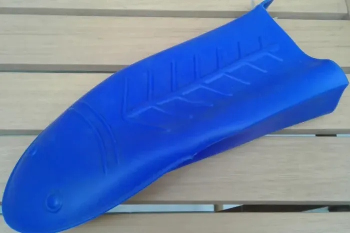 Luva Silicone Resistente Ao Calor 250ºc - Azul - 28,5 Cm