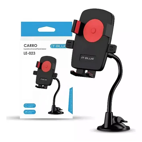 Suporte Veicular para Celular com Ventosa 3.5 à 6 Polegadas - It-blue em São Luís ma
