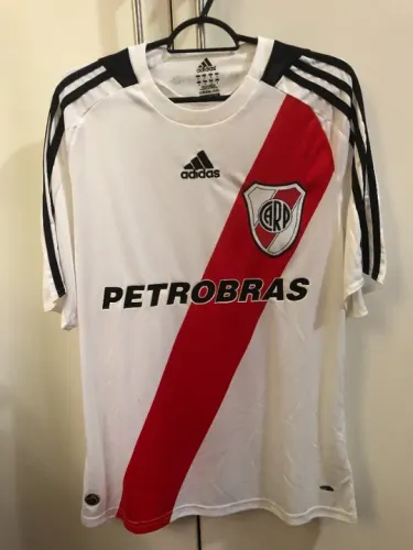 Camisa River Plate 2009 / 10 Original Adidas Tamanho M Petrobras