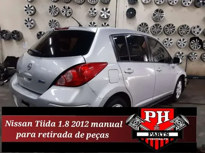 Sucata Nissan Tiida 1.8 2012 para retirada de peças