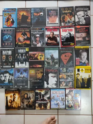 Filmes DVD a partir de R$ 8,00 preço por unidade