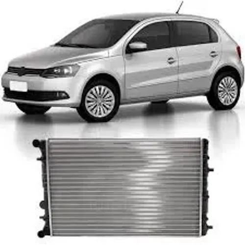 Radiador Água Gol G6  2014 2015 Com Ar novo marca Euro