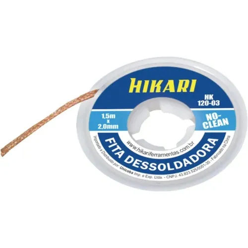 Fita Dessoldadora 1,5 x 3,0mm - Hikari