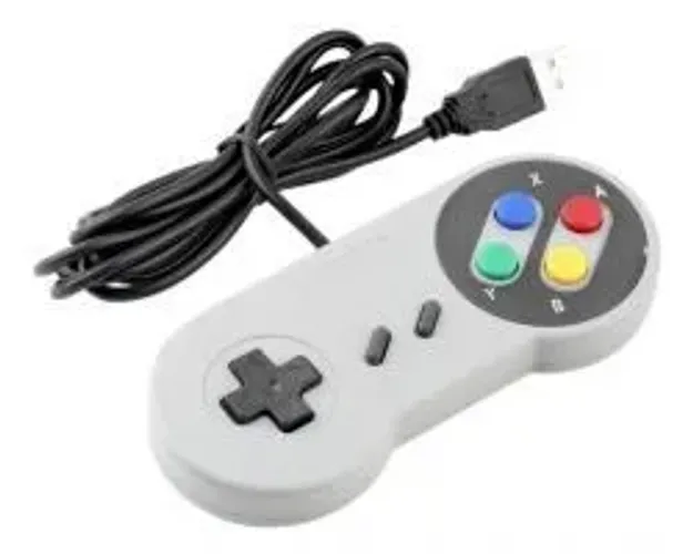 Controle Super Nintendo USB para PC e Celular (Android/iOS)