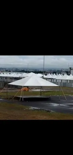 Aluguel de Tendas Toldos Tablados gazebos, palco