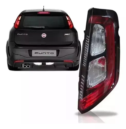 Lanterna FIAT Punto c/ LED Sporting Tjet 2012 a 2016 Direito