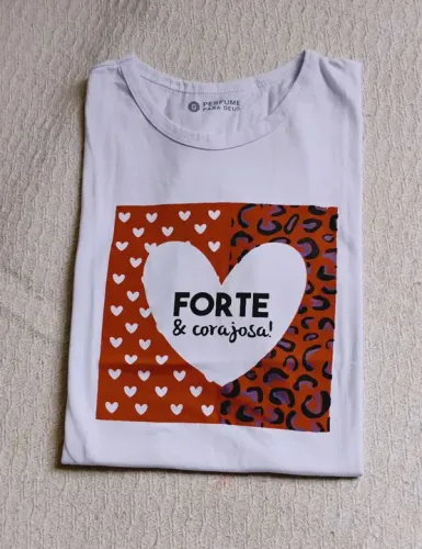 T_shirt babylook feminina
