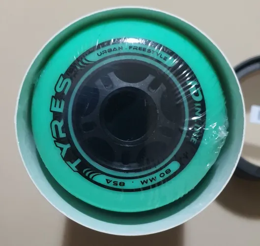8 Rodas Novas HD INLINE TYRES 80mm para Patins