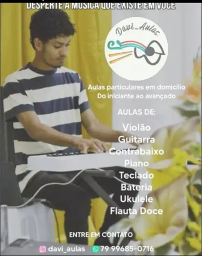 Aulas particulares de Música 