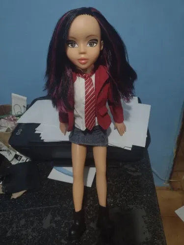 Boneca antiga grande Roberta Dulce Maria rebelde Rbd acalanto baby brink 54cm completa