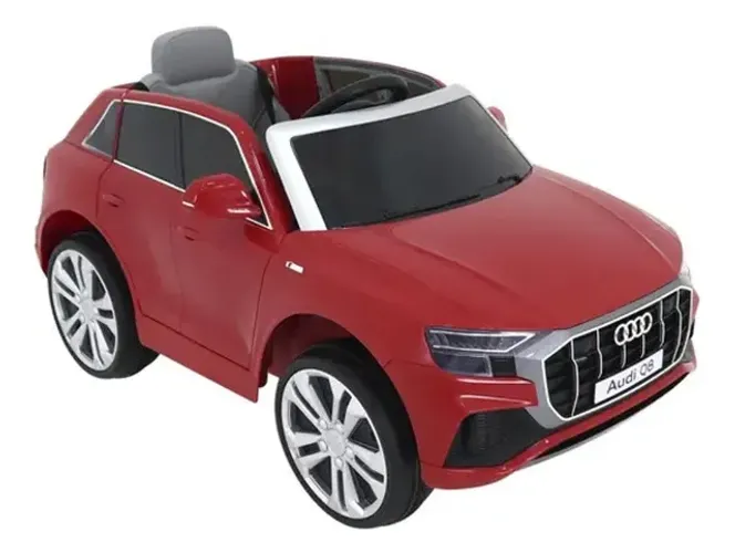 Carrinho Elétrico Infantil Audi Q8 Vermelho 12v Com Controle Garantia
