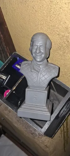 Busto Emerson Fittipaldi- Colecionador