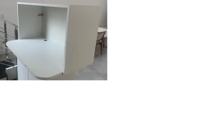 Nicho em MDF para Micro ondas. Hsuperior 29 cm x Altura de 42 cm x Apoio microndas80,5 cm