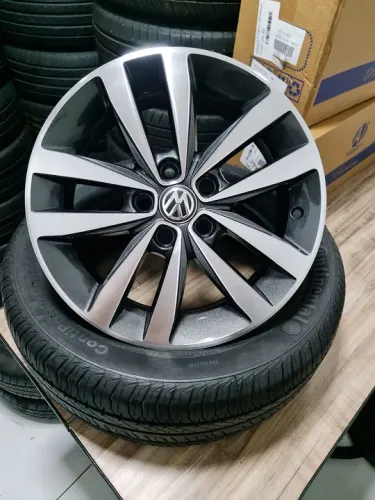 RODAS  ARO 15 5X100 NOVAS  DIAMANTE GRAFITE 