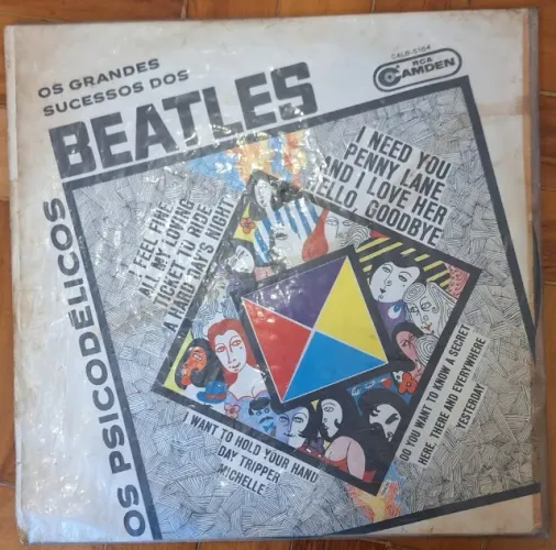 Disco de Vinil LP Os Psicodélicos Grandes Sucessos Dos Beatles RCA