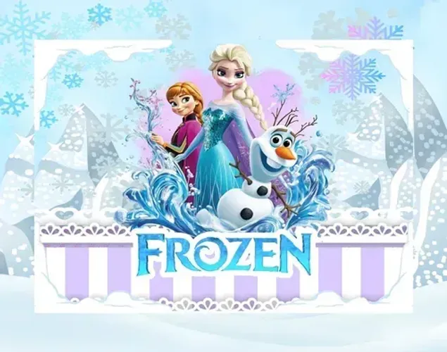 Livro Frozen De Colorir Capa Dura