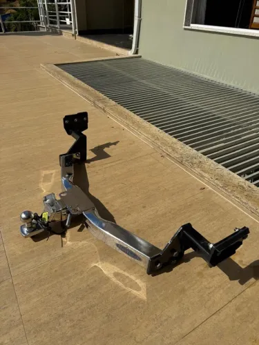 ENGATE REBOQUE PAJERO SPORT INOX