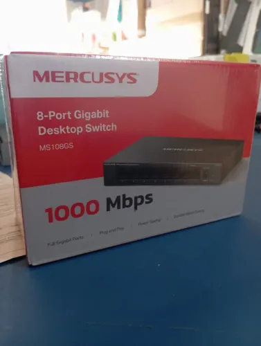 MERCUSYS 8 PORT GIGABIT DESKTOP SWITCH 1000MBPS