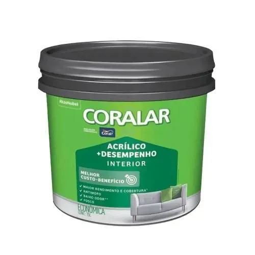 Tinta Coral Acrílica Interior - Economica e de Alta Qualidade