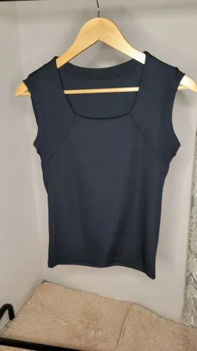 Blusa feminina ribana preta - G1