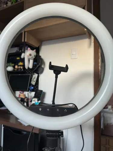Ring light 45 cm (NÃO ACOMPANHA TRIPÉ!)