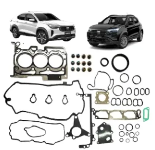 Jogo junta motor PULSE 1.0 12V 3C 2021..FASTBACK 1.0 12V 3C 2022...FLEX Cod 42728