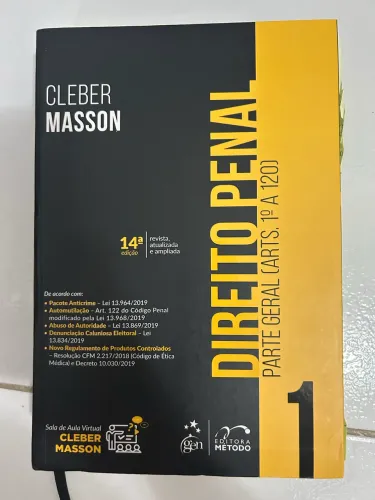 Livro Direito Penal Masson volume 1