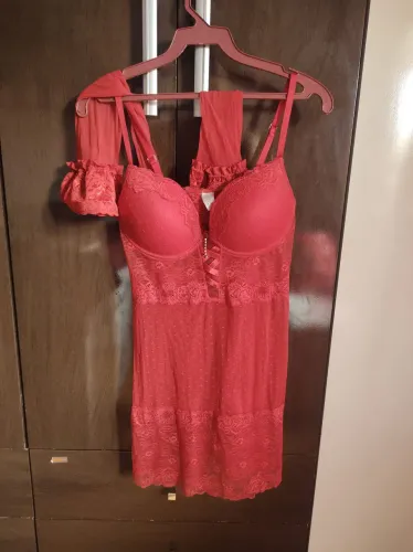 Lingerie com meia 7/8