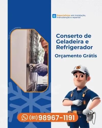 Conserto de Geladeira e Refrigerador