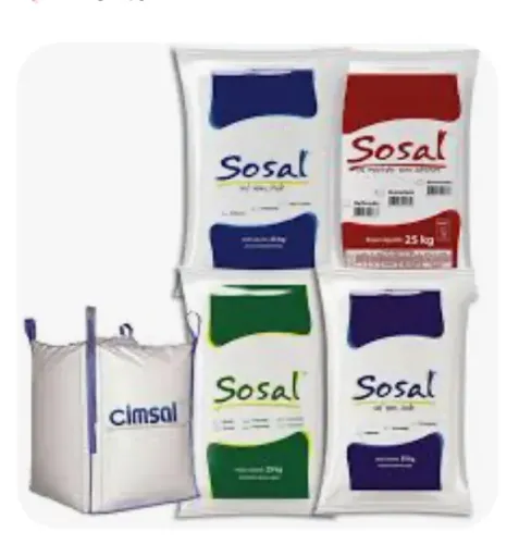 Sal refinado / moído / granulado Sosal - 25kg