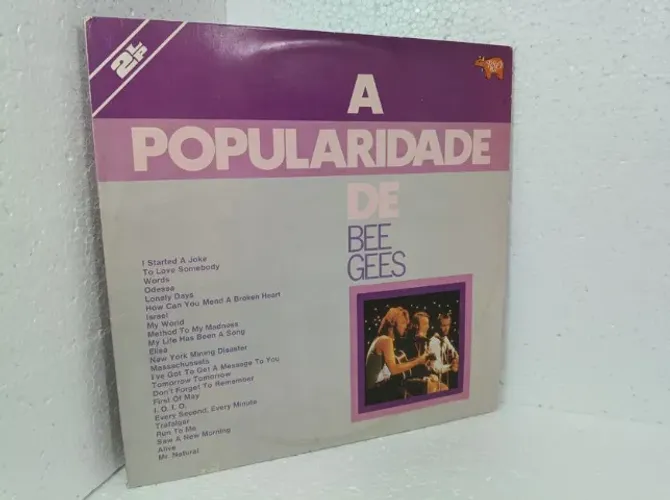 LP Vinil Bee Gees - A Popularidade De Bee Gees (RSO) 1975 (Duplo)