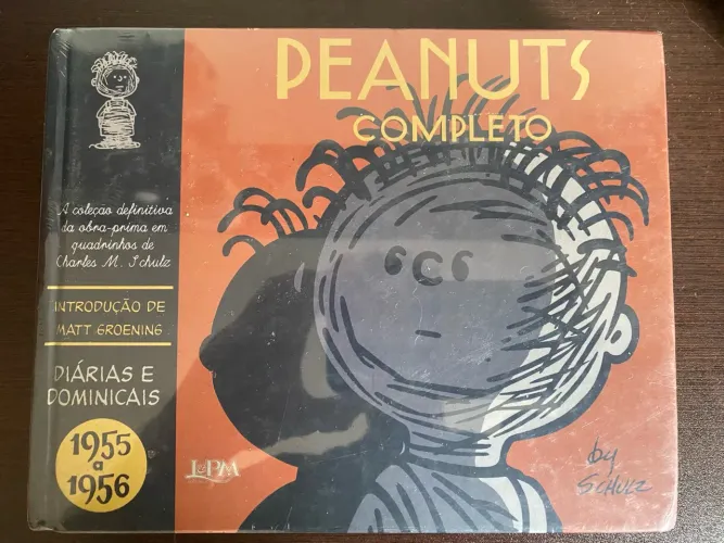 Peanuts Completo 1955-1956 - Edição de Colecionador - novo e lacrado