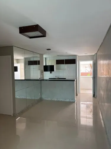 Acqua Bella, Ponta D' Areia, 2 Quartos sendo 1 Suíte, Projetado, Climatizado