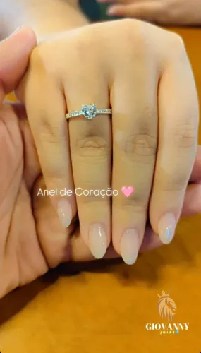 Anel de Coração / Noivado
