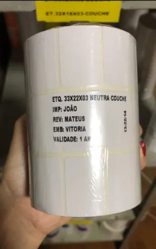 Etiqueta + Ribbon de cera