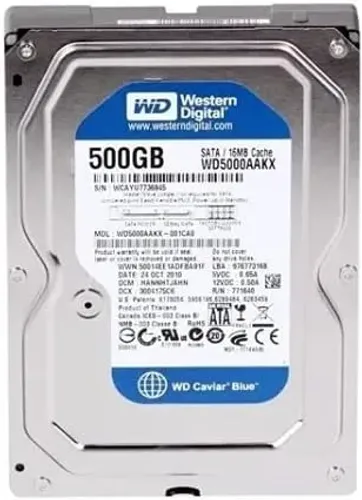 HDs 3.5" 500GB para PC (desktop) e DVR, todos em ótimo estado de funcionamento.