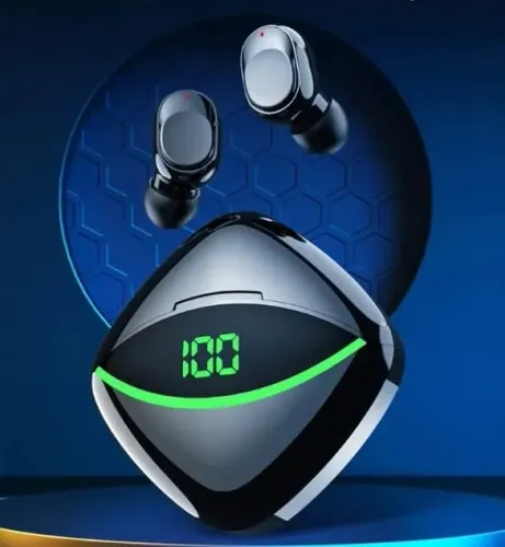 Fones Sem fio Bluetooth Headset  Digital Display