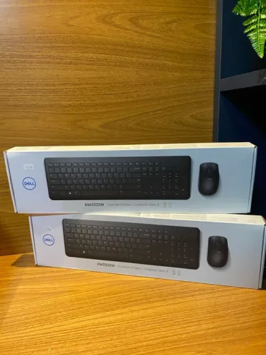 Kit Teclado e Mouse Dell Sem Fio NOVO!