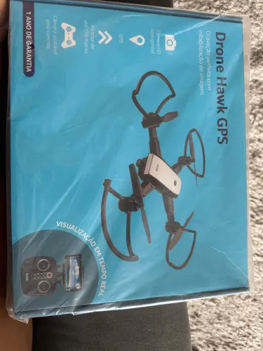 Drone Hawk GPS com Câmera HD e Estabilização de Imagem