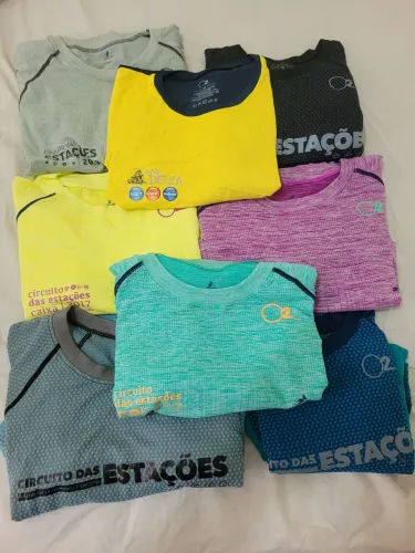 Camisas de Corrida das Estações -(Novas, Diversos modelos Preço unitário)